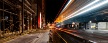 Long Exposure Picture Night Congress Fox Theater Construction