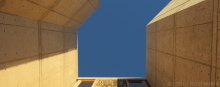 Salk Institute Blue Sky